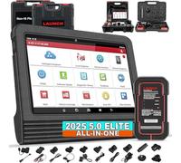LAUNCH X431 Pro V5.0 Elite Valise Diagnostic Auto Bidirectionnel Diagnostic Voiture Codage de l'ECU 37+ Services de réinitialisation Tous Les systèmes obd2 Diagnostic Can-FD DoIP 2 Ans de Mise à Jour