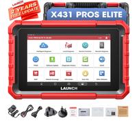 Launch X431 PROS Elite PAD V Français Valise Outil diagnostic OBD2 Codage ECU