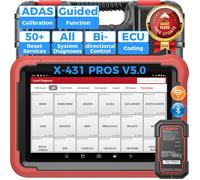 LAUNCH X431 PROS V 5.0 Vailse Diagnostic Auto Multimarque Appareil Voiture OBD2 37+ Fonctions Spéciales en français