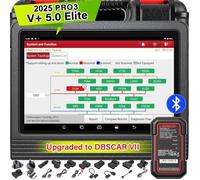 LAUNCH X431 V+ Pro 5.0 Valise de Diagnostic OBD2 Outil Diagnostique Auto Multimarque Codage en Ligne de l'ECU en Français