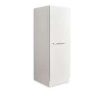 Laundreezy Stella Trading Armoire Polyvalente pour buanderie, Blanc - Armoire Polyvalente avec Beaucoup d'espace de Rangement - 50 x 162 x 67,5 cm (L/H/P)