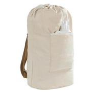 Laundry Backpack - Washable Canvas Dirty Clothes Organizer