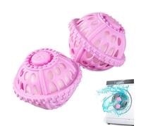 Laundry Balls Washing Machine, Non-Cleangent Reusable Dryer Balls, 3,35 x 2,76 pouces Anti Knot Lint Reducing Home Supplies for Families, College Students, RVs, Travel