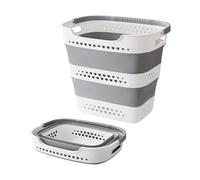 Laundry Basket - 42L Large Capacity with Handle Breathable Folding