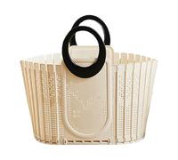 Laundry Basket, Foldable Toiletry Organizer, 14.96x9.06x12.99 inches Handheld Storage Case, Space Saving Ventilated Design, Ideal for Bathroom, College Dorm, RV, Nursery, Bedroom