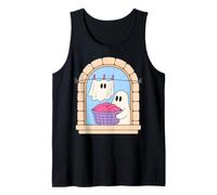 Laundry Ghost Folding Clothes Cute Halloween Chore Funny Débardeur