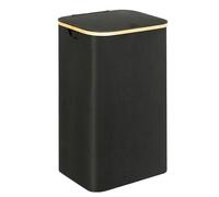 Laundry Hamper - Large Foldable Clothes Hamper | Laundry Basket | Foldable Storage Basket with Lid, Waterproof Oxford Cloth, Large Capacity, Multi-Functional for Bathroom Bedroom Dorm, 73x40.5x33.5cm