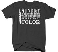 Laundry is The Only Thing That Should be Separated by Color Love T Shirt for Men Manches Courtes(3X-Large)