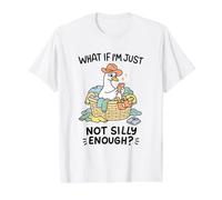 Laundry Mom TDAH Goose n'est Pas Assez Stupide T-Shirt Graphique avec Valeur