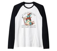 Laundry Quote It All Comes Out in The Wash for Grandpa Life Manche Raglan