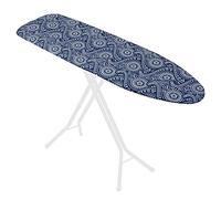 Laundry Solutions by Westex Housse de table à repasser extra épaisse Motif cachemire Bleu