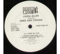 LAURA ALLEN FEATURING OMER AND CROOKS - LET THERE BE LOVE 12 INCH (12" SINGLE) UK PROFILE 1992