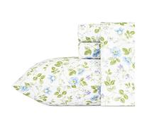 Laura Ashley 220486 Printemps Bloom Fleurs Sauvages de lit, Bleu, King