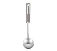 Laura Ashley 30cm Louche Inox - Louche Soupe d'une Capacité de 6oz Avec Poignée Soft Touch Pour un Service Sans Effort - Ustensile de Cuisine Ergonomique, Résistant à la Chaleur et Stylé