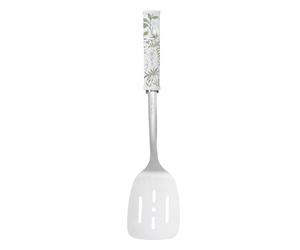 Laura Ashley Acier Inoxydable Spatule Rainuré - Poignée Souple, Résistante a la Chaleur et au Lave-Vaisselle - Spatule Cuisine Pour Cuisiner, Retourner les Crêpes, Hamburgers et Bien Plus Encore