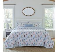 Laura Ashley Ahoy Parure de lit King Size Bleu Multicolore