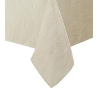 Laura Ashley Arabesque Nappe en Tissu Scintillant de Luxe pour Salle Manger, Vacances, Mariage ou f Te, 152,4 x 304,8 cm, dor