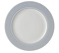 Laura Ashley Blueprint Collectables Assiette en porcelaine à rayures 30 cm