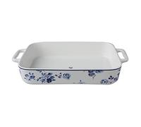 Laura Ashley Blueprint Collectables Plat à gratin en porcelaine 32 x 22,5 cm