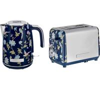 Laura Ashley Ensemble Bouilloire électrique 1,7L Rapide Grille-Pain 2 Tranches