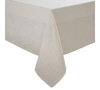 Laura Ashley Harper Nappe en Tissu Lisse pour Salle à Manger Formelle ou décontractée, Vacances, Banquet, Mariage ou fête, 152,4 x 259,1 cm, Ivoire