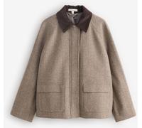 Laura Ashley Laura Ashley Brown Heritage Zip through Jacket