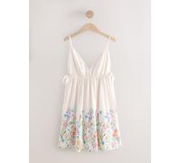 Laura Ashley Laura Ashley Cream Elston Garden Mini Seer Sucker Slip