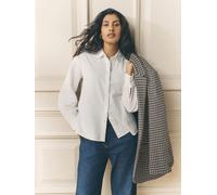 Laura Ashley Laura Ashley Ecru Cord Blouse with Embroidered Collar