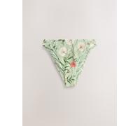 Laura Ashley Laura Ashley Green Otterham Garden High Leg Bikini Bottoms