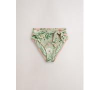 Laura Ashley Laura Ashley Green Otterham Garden High Waist Bikini Bottoms