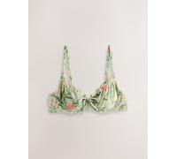 Laura Ashley Laura Ashley Green Otterham Garden Underwired Bikini Top
