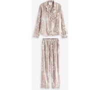 Laura Ashley Laura Ashley Mauve Pink Josette Button Through Pyjamas