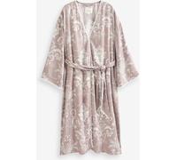 Laura Ashley Laura Ashley Mauve Pink Josette Dressing Gown Mauve Pink M (EU 40-42)