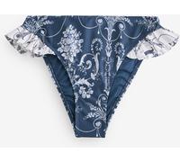 Laura Ashley Laura Ashley Navy Josette Frill Bikini Bottoms
