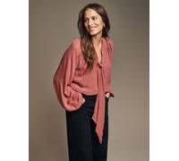 Laura Ashley Laura Ashley Rose Pink Pussy Bow Blouse