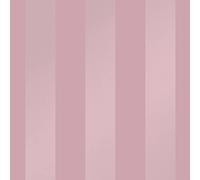 Laura Ashley Lille Papier peint à rayures nacrées Violet mûrier