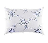 Laura Ashley Lot de 1 Coussin décoratif avec Fermeture à enveloppe, Bleu Charlotte/Blanc