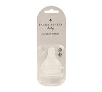 Laura Ashley Lot de 2 tétines de rechange en acétate Transparent