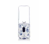 Laura Ashley Mixeur Électrique 100W Portable pour Smoothies - China Rose - Capacité 450ml, Charge USB, Moteur 25 000 tr/min