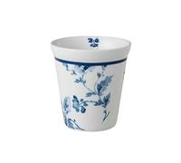 Laura Ashley - Mug sans anse/tasse à café/rose chinoise - porcelaine - bleu/blanc - 270 ml