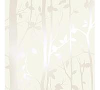 Laura Ashley Papier peint blanc nacré