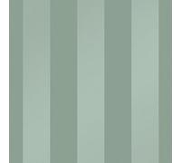 Laura Ashley Papier peint intissé Lille Pearlescent Stripe Jade 1005 x 52cm Vert