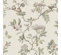Laura Ashley Papier peint naturel en bois de sureau