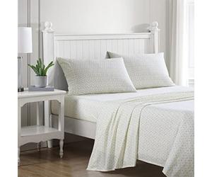 Laura Ashley - Parure décorative pour lit 1 Place XL en Percale de Coton léger et Respirant, Convient pour Chambre de dortoir, Motif à Fleurs Jaunes (Evie Yellow)