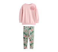LAURA ASHLEY Set vert / menthe / rose / rouge, Taille 116
