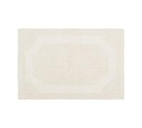 Laura Ashley Tapis de Bain réversible en Coton Ivoire 53,3 x 86,4 cm