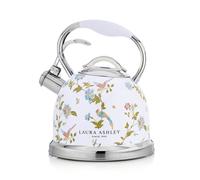 Laura Ashley - Ustensiles de cuisine - Bouilloire à flûte -3 litres Bouilloire à induction Elveden Blanc de VQ