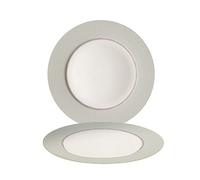 Laura Ashley Wild Clematis Collectables Lot de 2 assiettes plates en porcelaine 26 cm