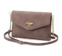 Laura Biaggi Sac pochette en simili cuir, bandoulière réglable, 27x17x4 cm