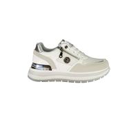 Laura Biagiotti - Baskets Blanc Femme avec Fermeture Éclair Latérale - Femme - Chaussures - Blanc - Taille: 39 EU